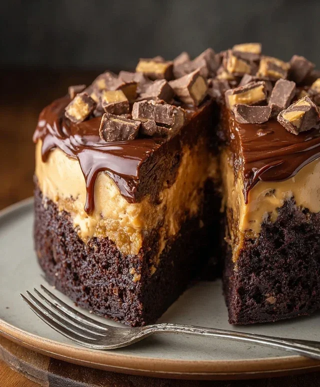 Chocolate Peanut Butter Cake