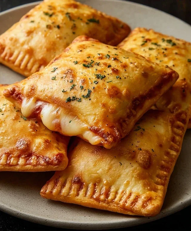 Cheesy Pizza Pockets