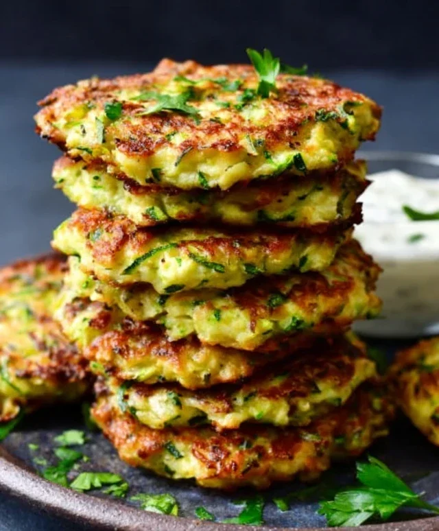Crispy and Easy Zucchini Fritters Recipe