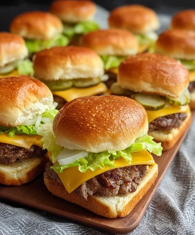 Big Mac Sliders