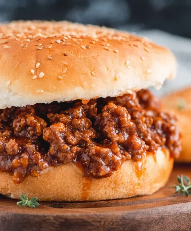 Homemade Sloppy Joe Recipe