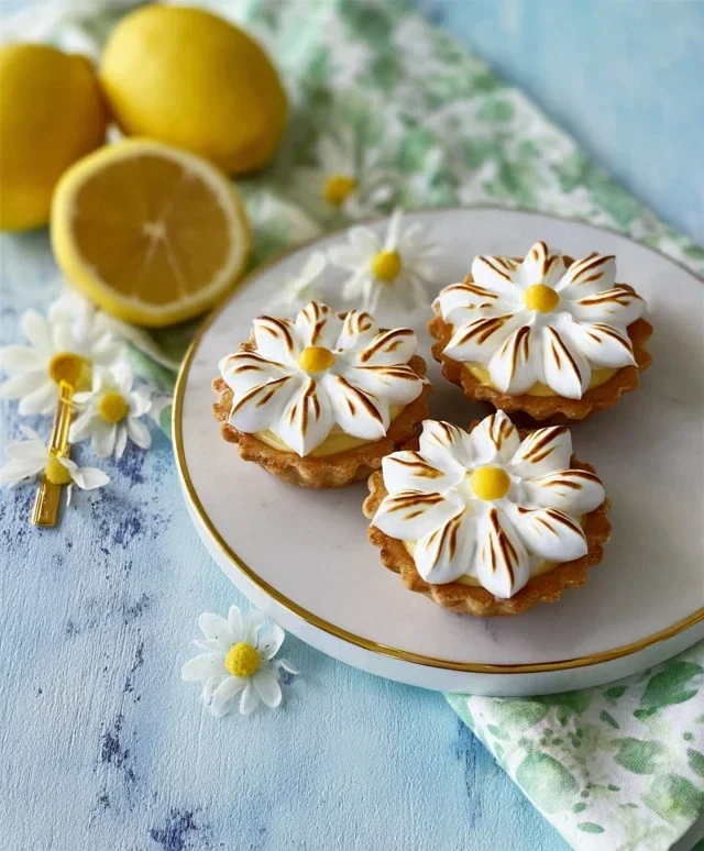 Daisy Lemon Meringue Pies