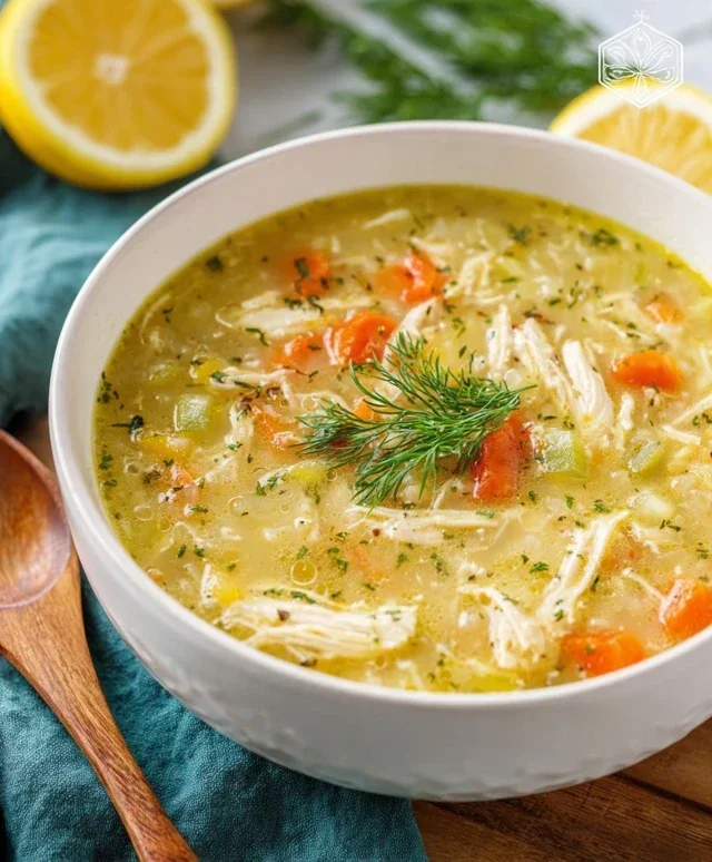 Greek Lemon Chicken Soup