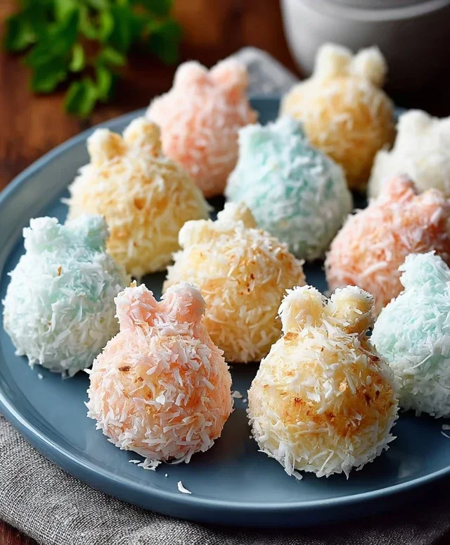 Easter Bunny Coconut Tails