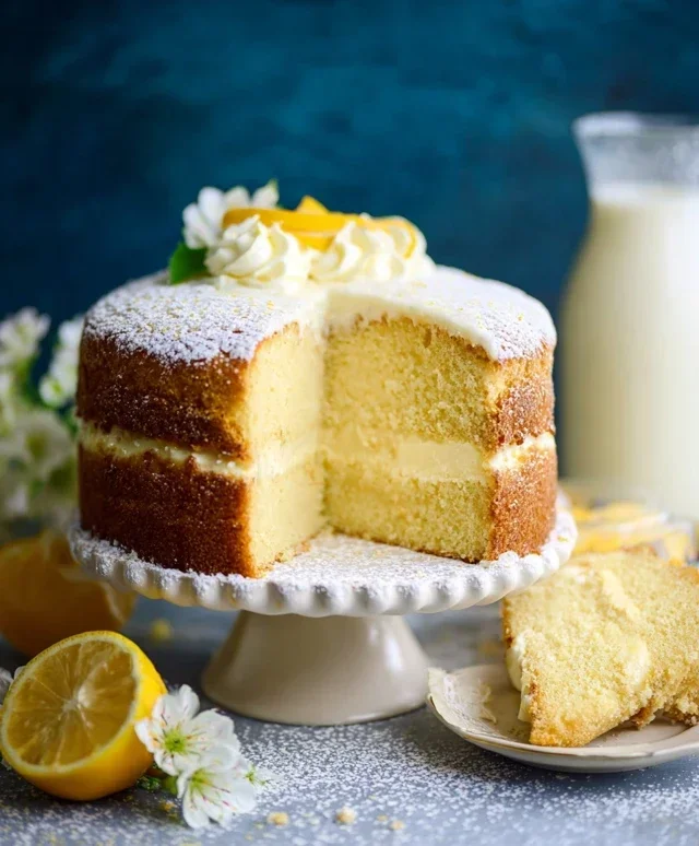 Top 1 Italian Lemon Cream Cake Irresistible