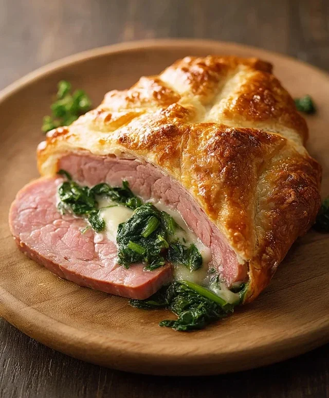 Beef Beef Ham and Cheese with Spinach