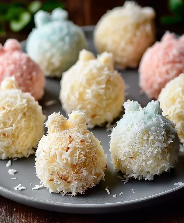 Easter Bunny Coconut Tails