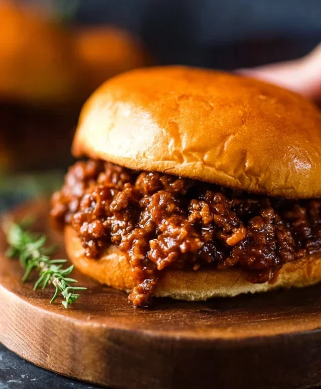 The Best Homemade Sloppy Joes