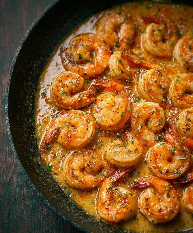 Creamy Garlic Shrimp