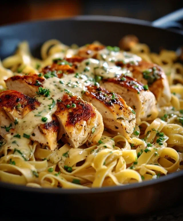 One-Pan Chicken with Buttered Noodles