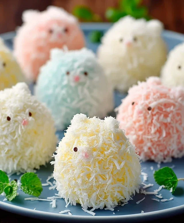 Easter Bunny Coconut Tails