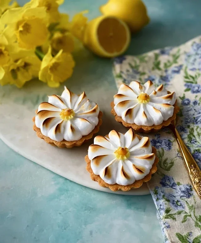 Daisy Lemon Meringue Pies