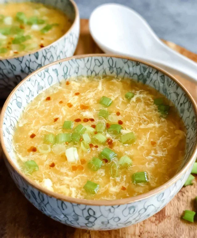 Homemade Egg Drop Soup (Keto & Gluten Free)