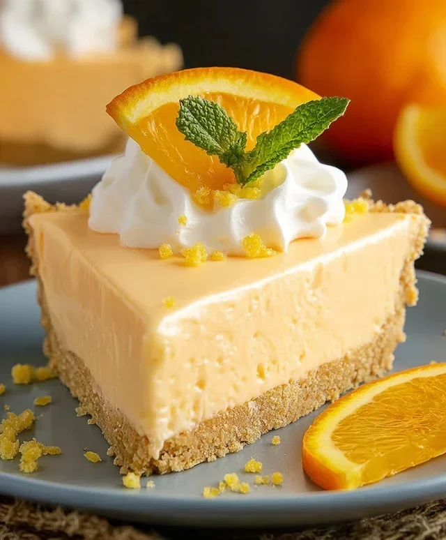 Orange Creamsicle Pie