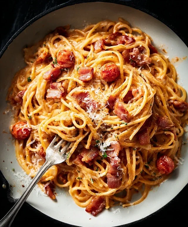 Beef Beef Bacon Pasta