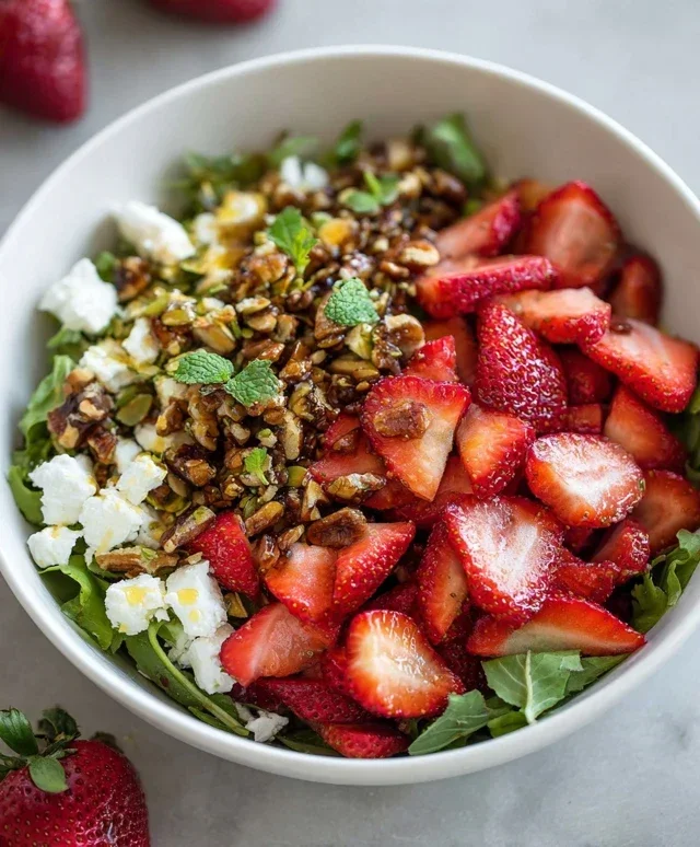 Strawberry Crunch Salad