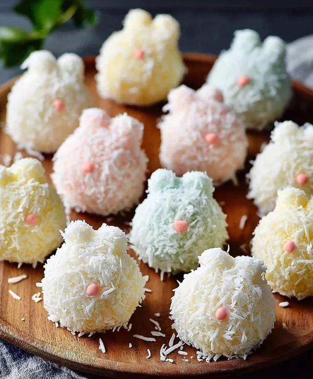 Easter Bunny Coconut Tails