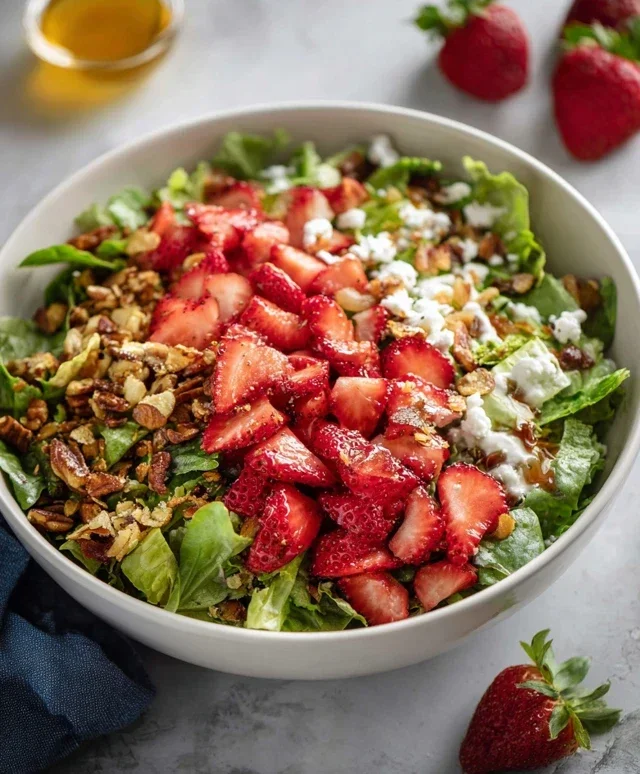 Strawberry Crunch Salad