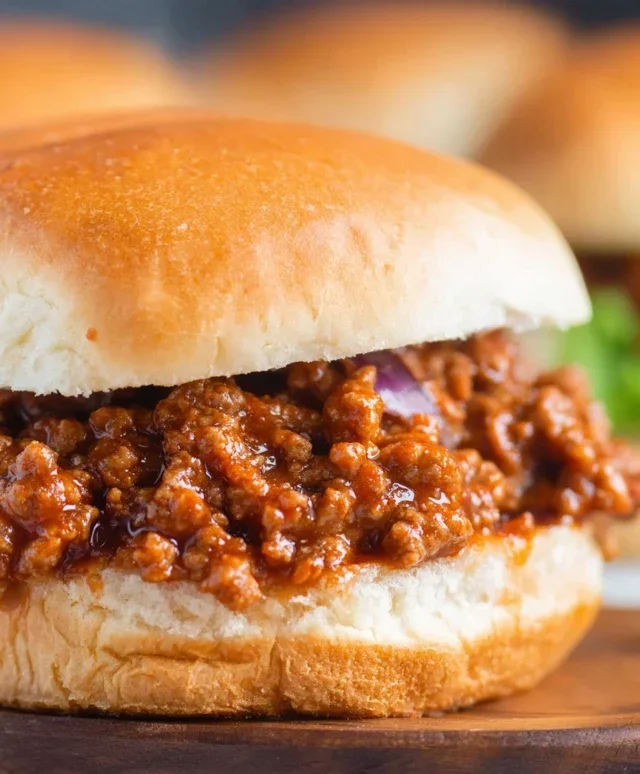 Homemade Sloppy Joe Recipe