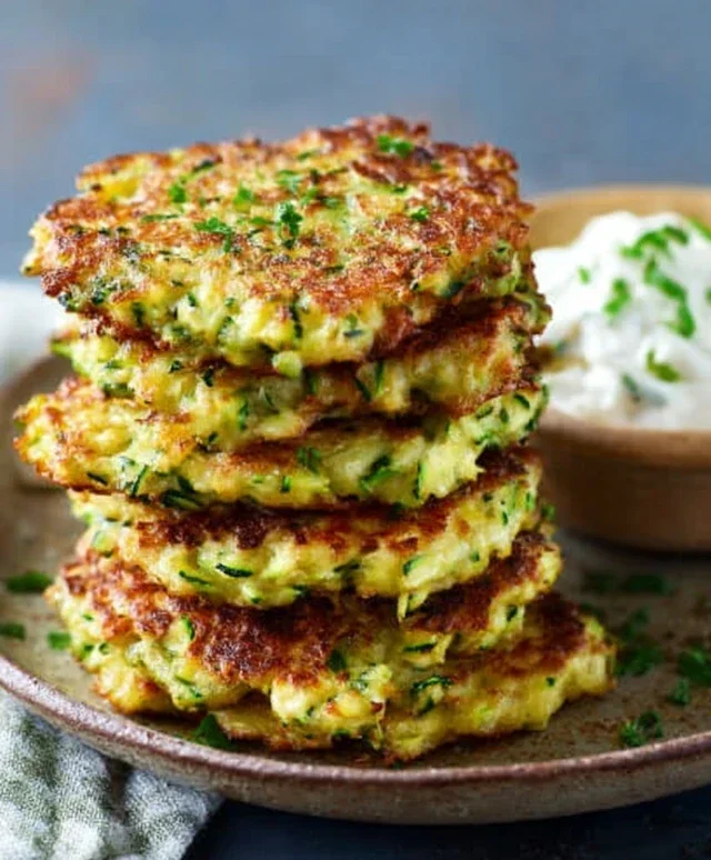 Crispy and Easy Zucchini Fritters Recipe