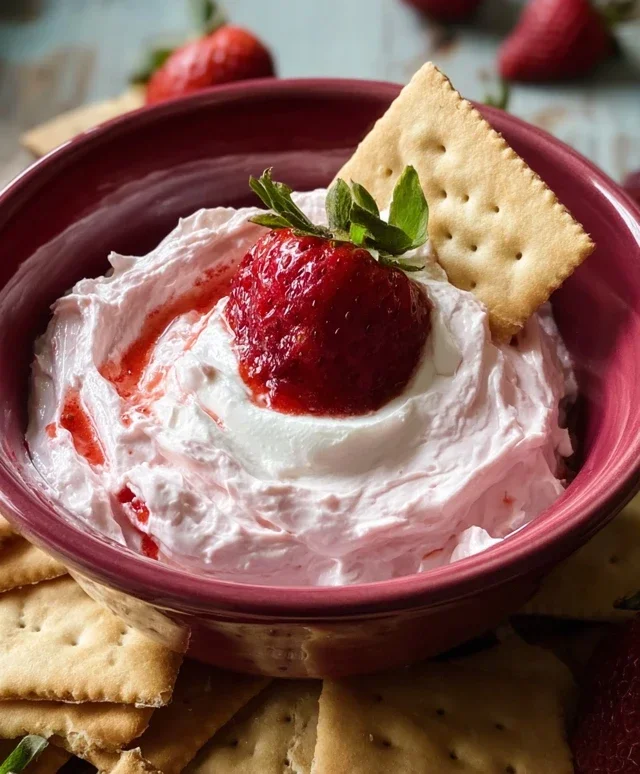Strawberry Cheesecake Dip