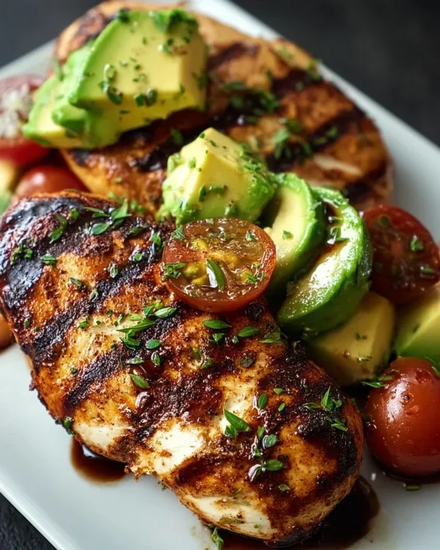 Grilled California Avocado Chicken Recipe