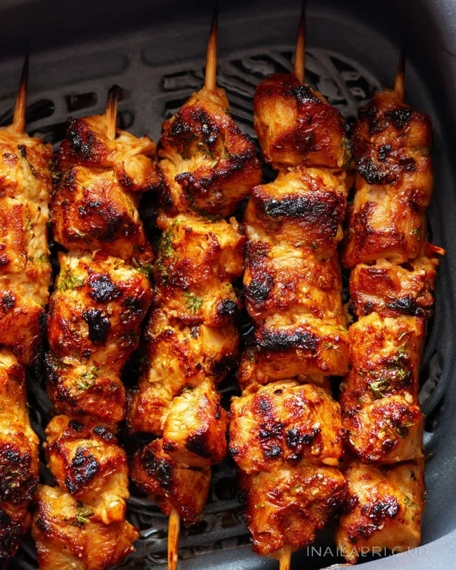 Bang Bang Chicken Skewers
