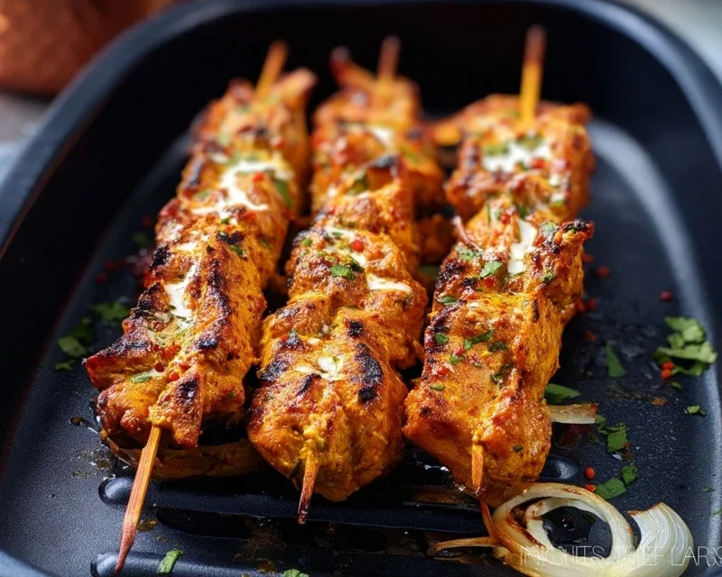 Bang Bang Chicken Skewers