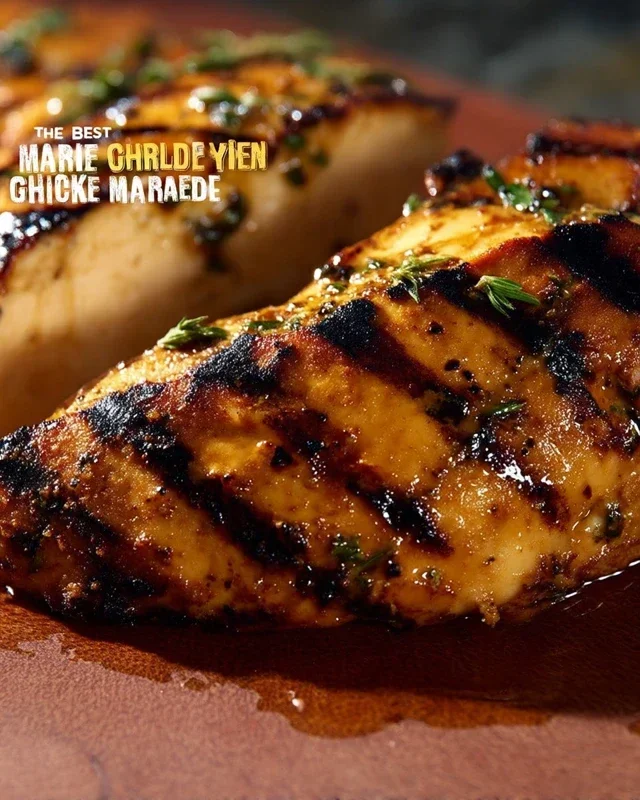 The BEST EVER Grilled Chicken Marinade