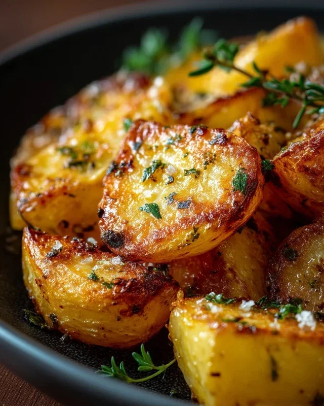 Garlic Herb Roasted Potatoes Carrots and Zucchini