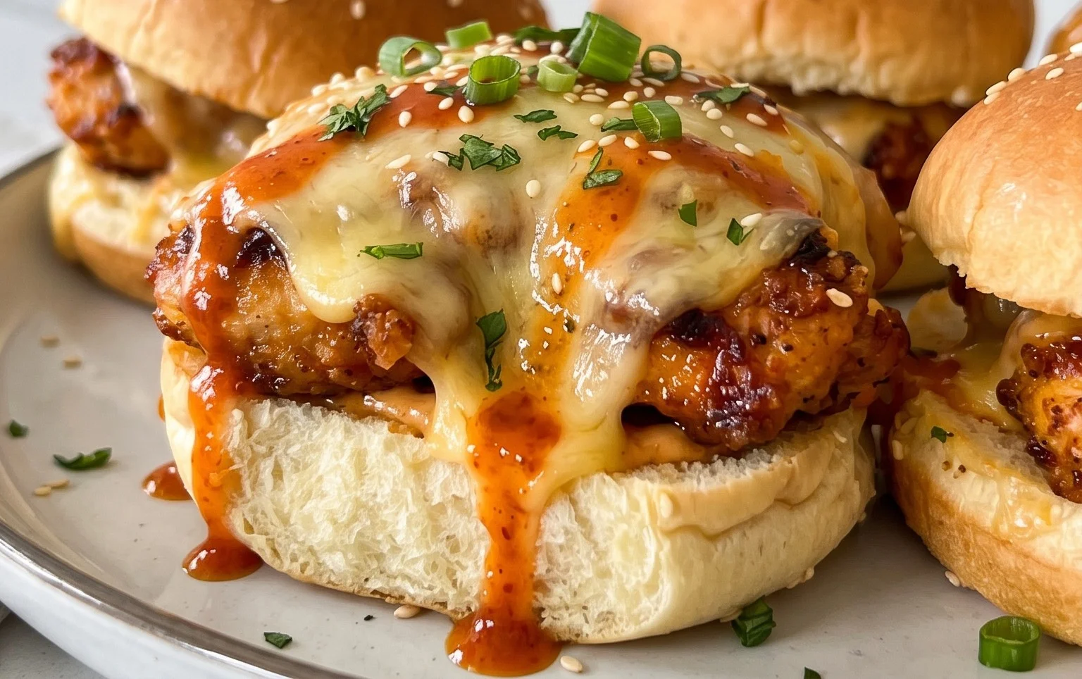 Cheesy Dynamite Chicken Buns