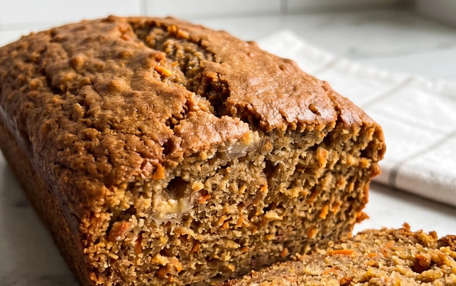 Dairy Free Carrot Cake Banana Bread