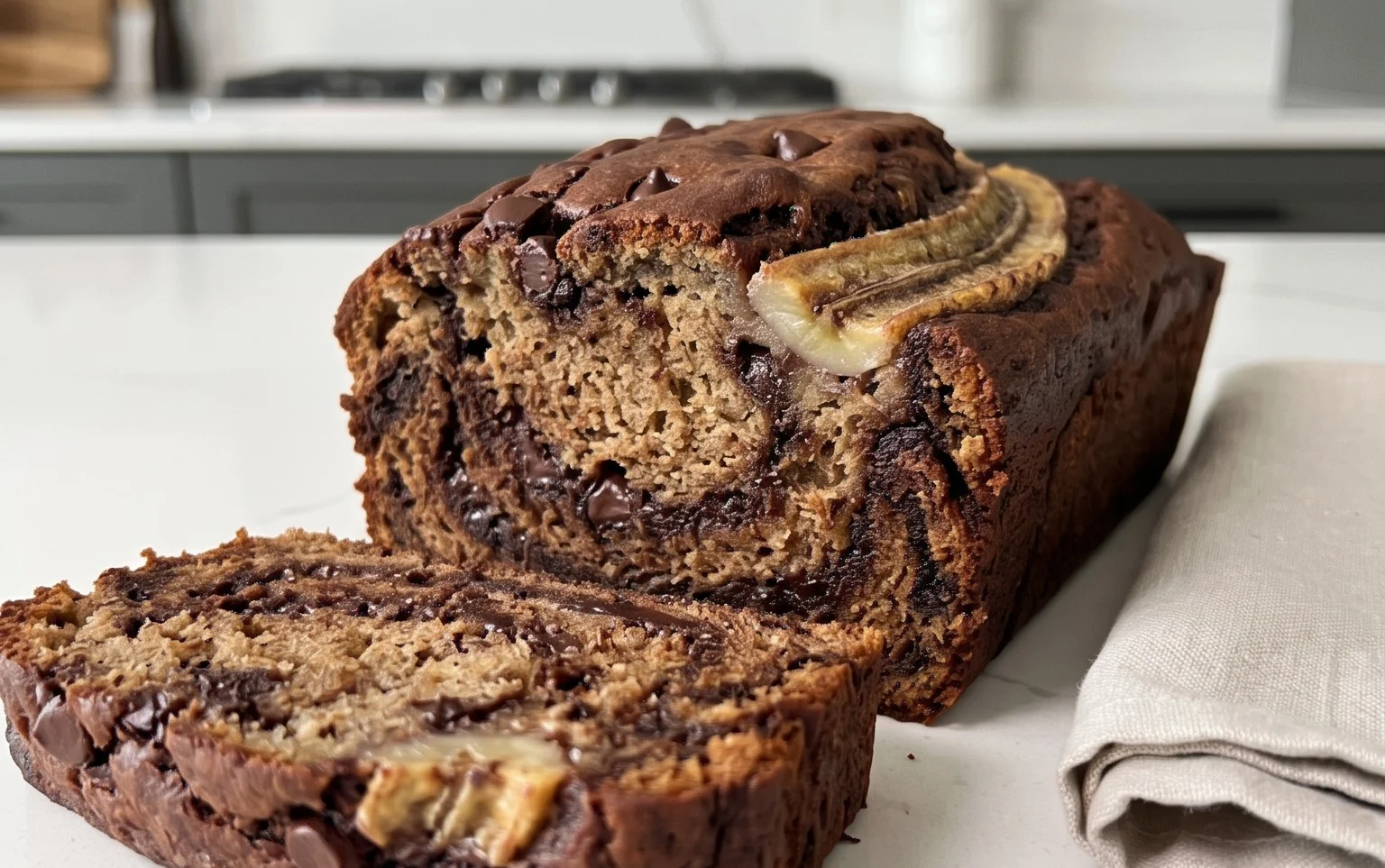 Chocolate Banana Bread