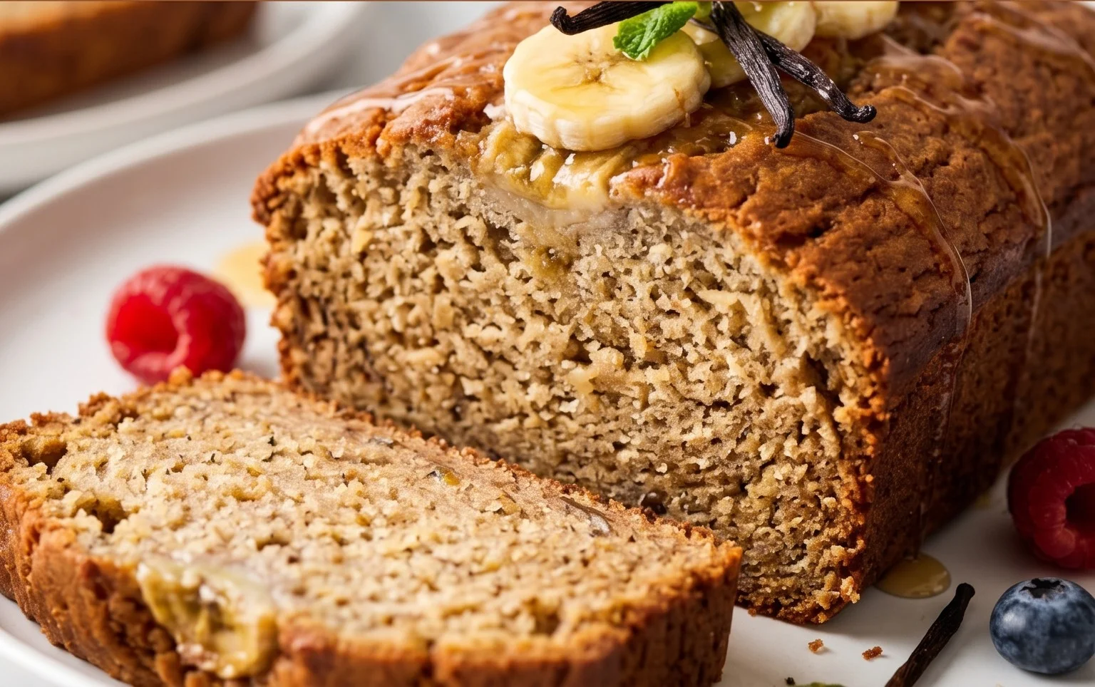 The BEST Honey Vanilla Banana Bread ~ Soft & Fluffy, Easy Recipe