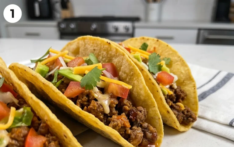 Crispy Ground Beef Tacos