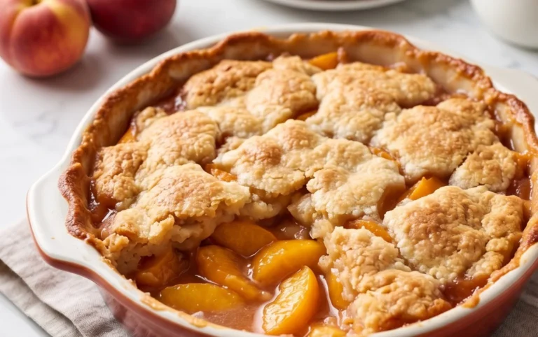Fresh Peach Cobbler
