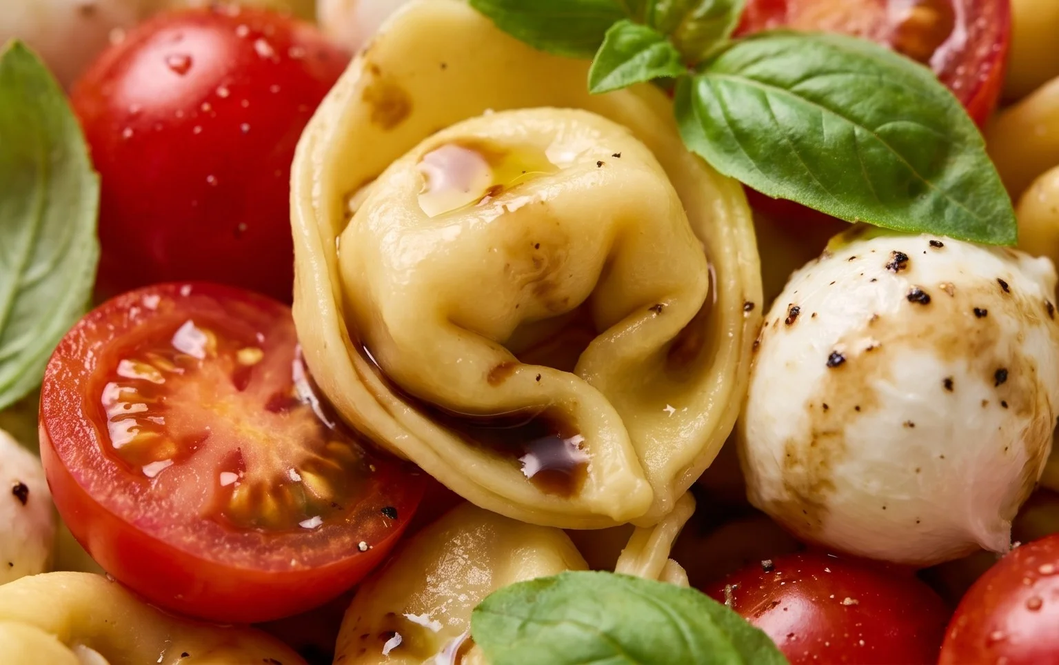 Tortellini Caprese Salad