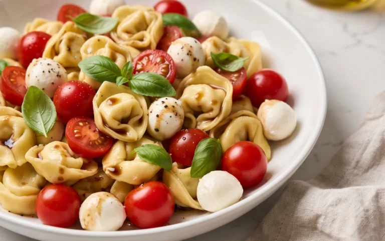 Tortellini Caprese Salad