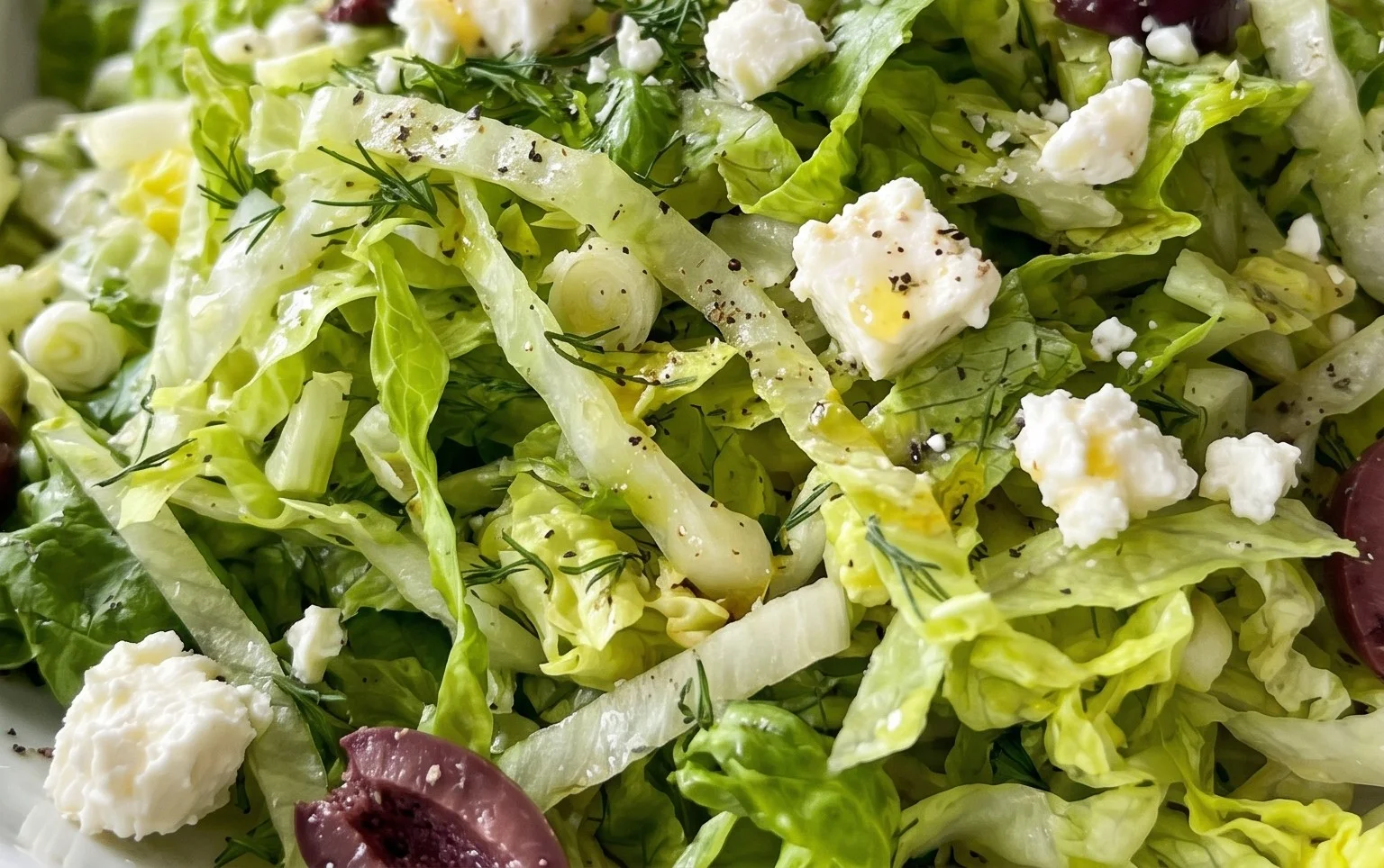 Maroulosalata (Greek Lettuce Salad)