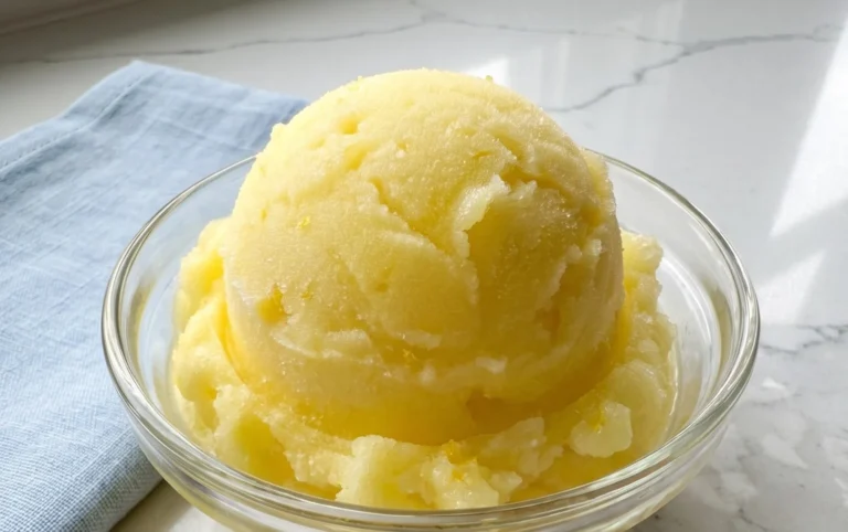 Lemon Sorbet