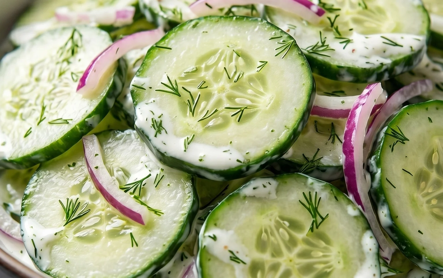 Polish Cucumber Salad