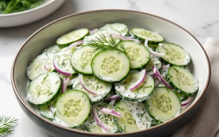 Polish Cucumber Salad