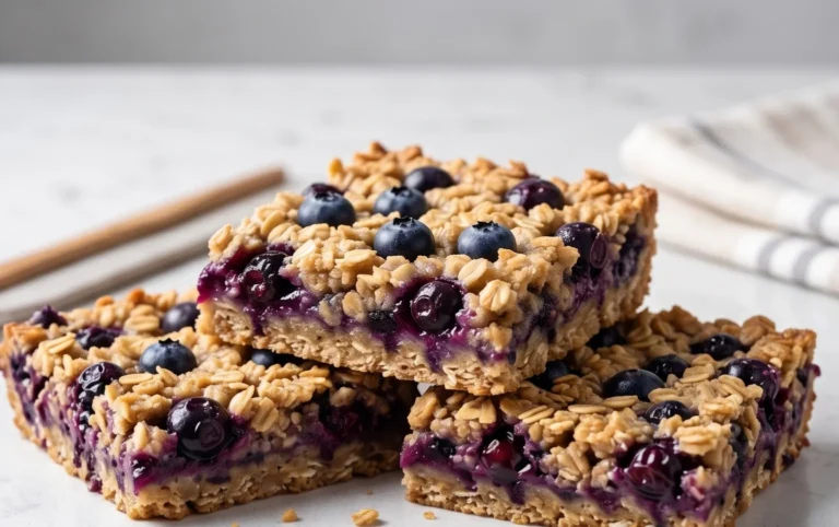Blueberry Oatmeal Bars