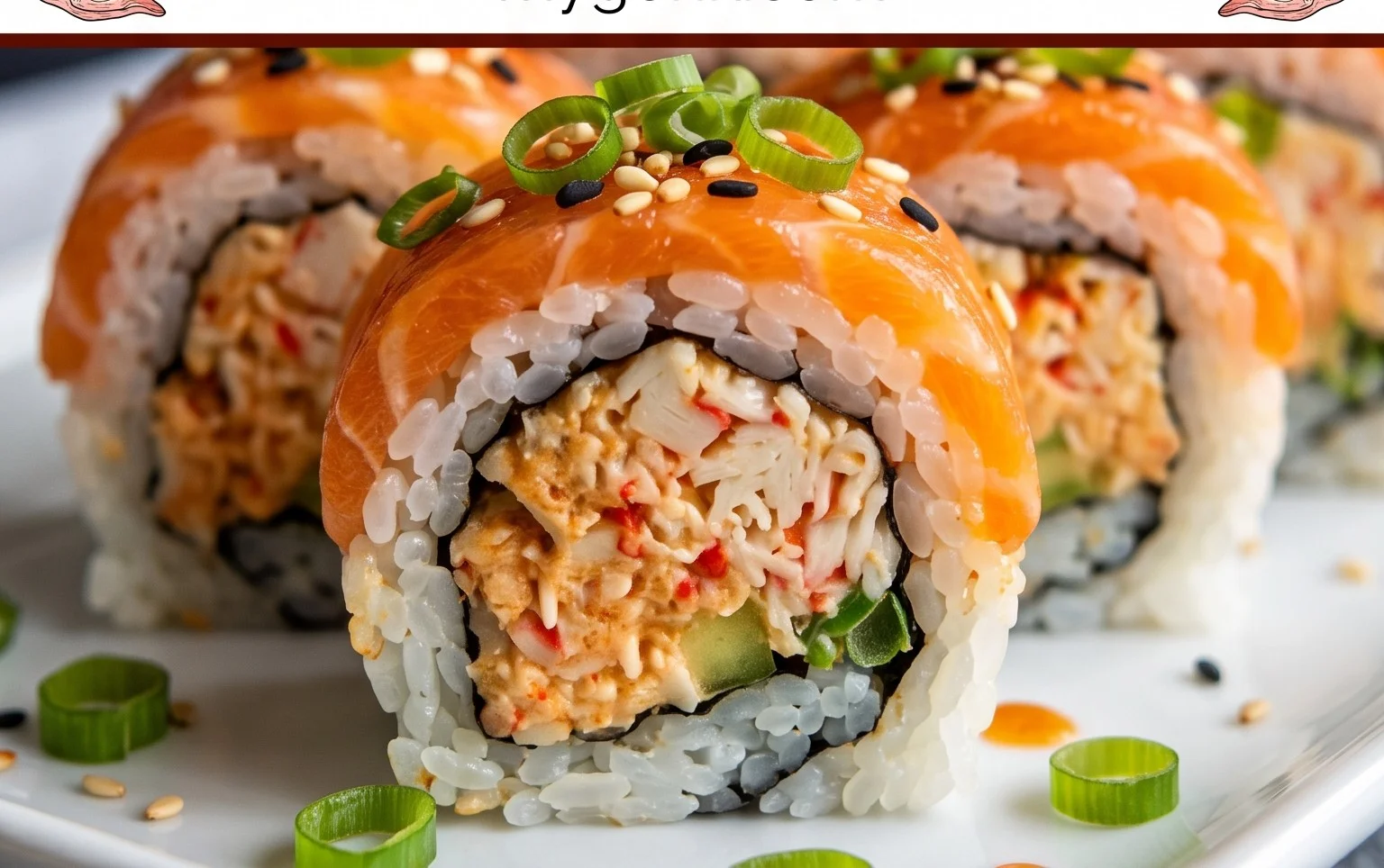 Kani Sushi (Spicy Crab Roll)