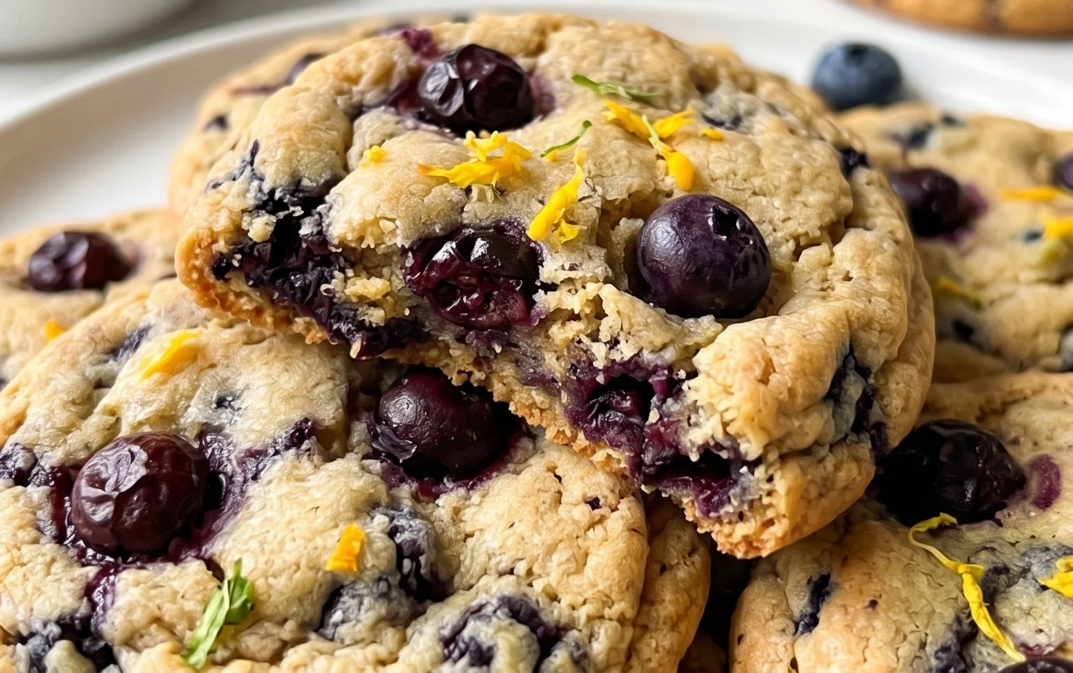 Best Ever Blueberry Cookies