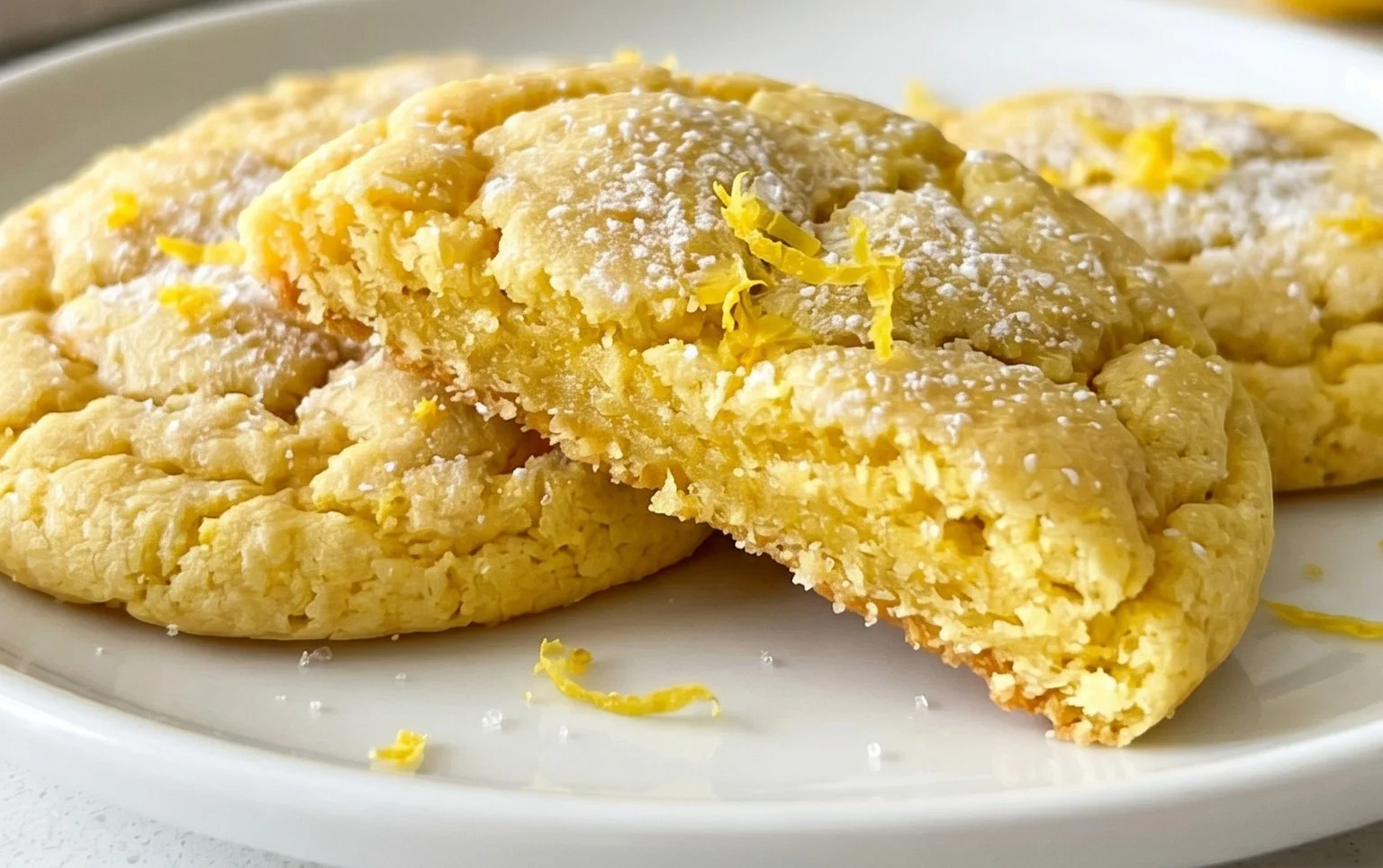 Soft & Chewy Lemon Cookies