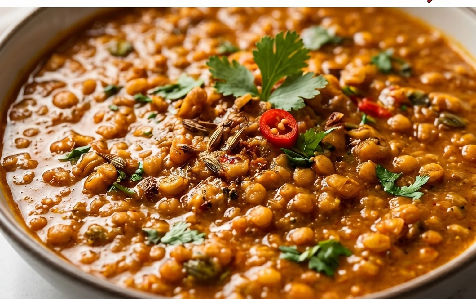 Spicy Red Lentil Curry