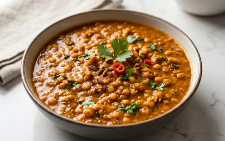 Spicy Red Lentil Curry