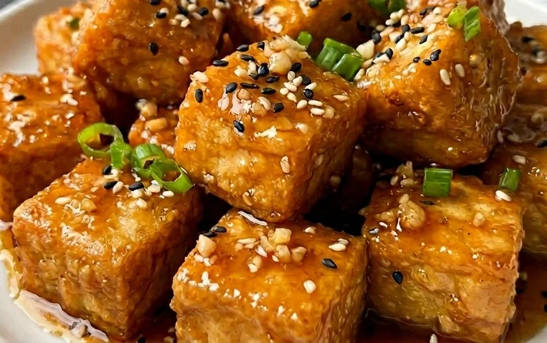 Honey Garlic Tofu