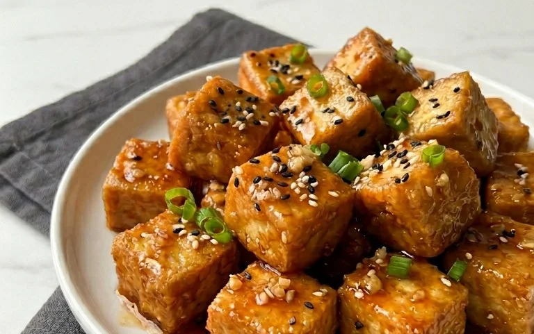 Honey Garlic Tofu